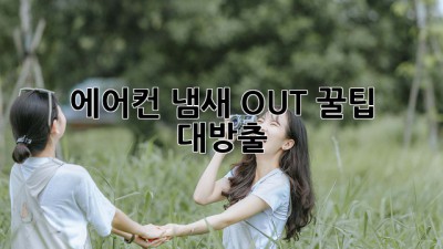🌬️ 에어컨 냄새 OUT! 꿀팁 대방출 💨